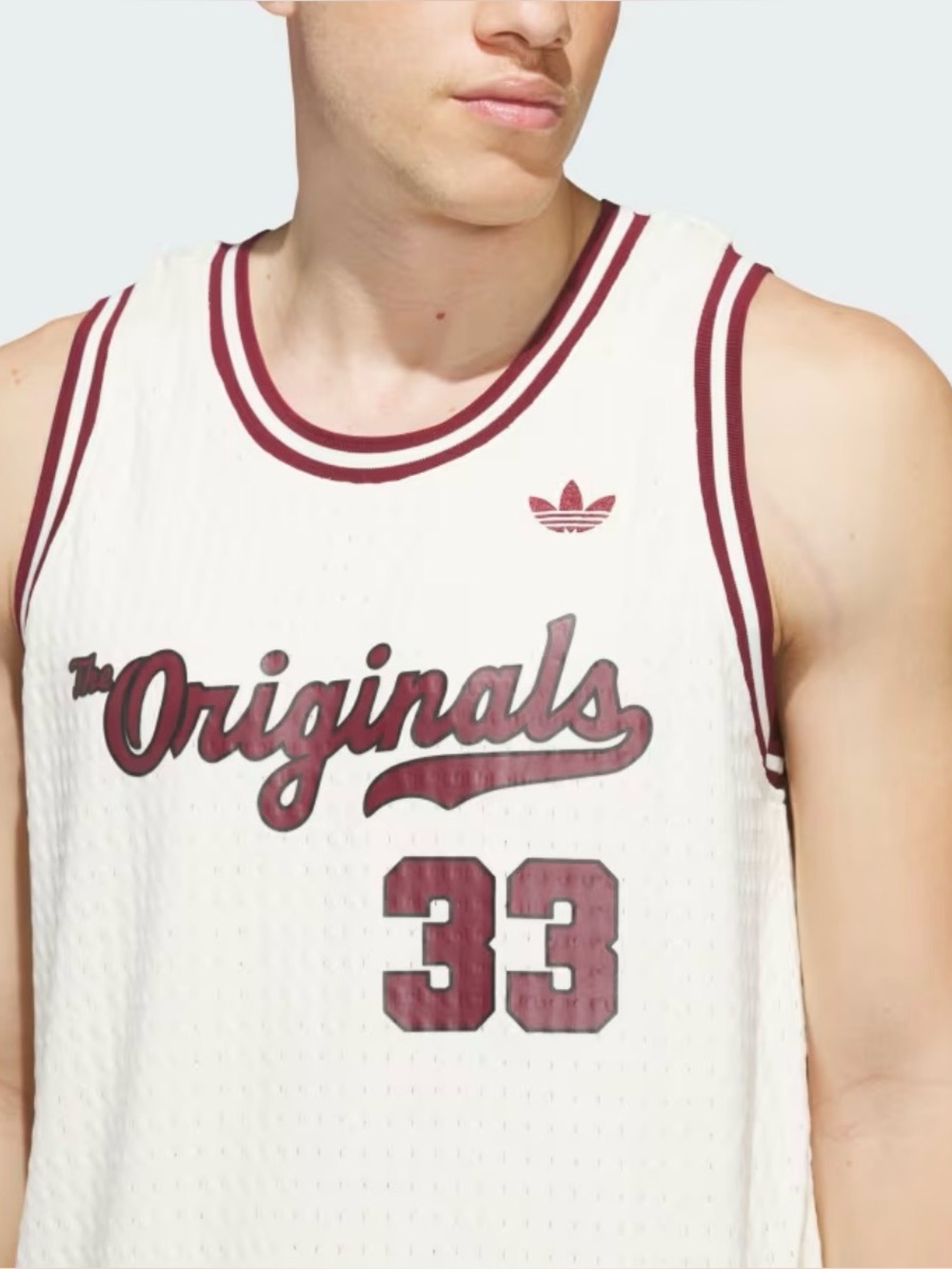 Adidas Original Basketball Jersey Beige Size 2XL NWT Vintage sleeveless